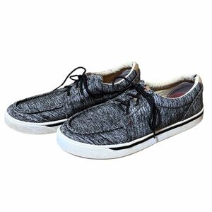 Twisted X Hooey Men's Grey Casual Round Toe Lace Up Shoes Size 9-1/2
